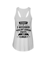 Sorry if I offended you Ladies Flowy Tank tile