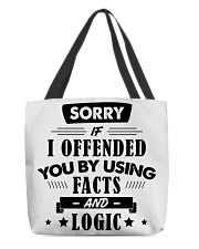 Sorry if I offended you All-Over Tote tile