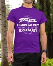 Please don't try to figure me out Classic T-Shirt custom-t-shirts-classic-lifestyle-front-296