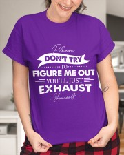 Please don't try to figure me out Classic T-Shirt custom-t-shirts-classic-lifestyle-front-417