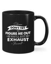 Please don't try to figure me out Mugs tile