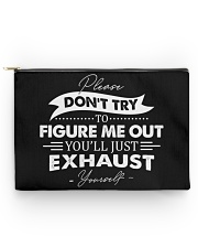 Please don't try to figure me out Accessory Pouch tile