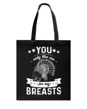 You only like me Tote Bag tile