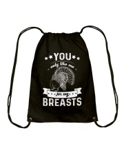 You only like me Drawstring Bag tile