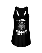 You only like me Ladies Flowy Tank tile