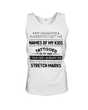 My daughter suggested Unisex Tank tile