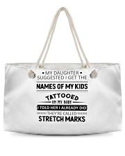 My daughter suggested Weekender Tote tile