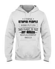 Test my anger management skills Hooded Sweatshirt tile