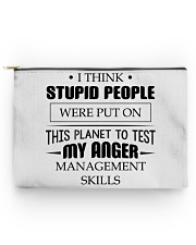 Test my anger management skills Accessory Pouch tile