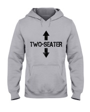 Two Seater Hooded Sweatshirt front