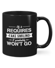 If it requires fake smiling Mugs tile