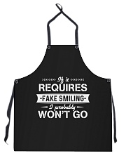 If it requires fake smiling Apron tile