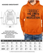 You're about to exceed the limits Hooded Sweatshirt custom-hoodie-sweatshirt-lifestyle-front-191