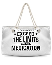 You're about to exceed the limits Weekender Tote tile