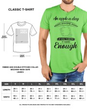 An apple a day Classic T-Shirt custom-t-shirts-classic-lifestyle-front-198