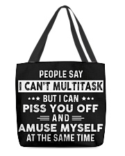 People say I can't multitask All-Over Tote tile