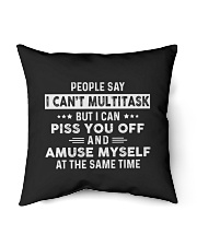 People say I can't multitask Indoor Pillow tile