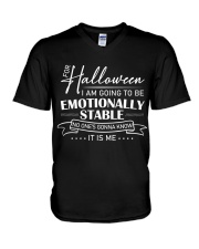 For halloween V-Neck T-Shirt tile