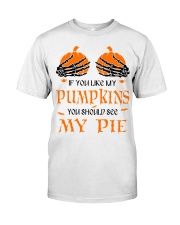If You Like My Pumpkins Premium Fit Mens Tee tile