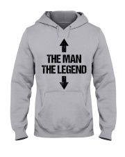 The Man The Legend Hooded Sweatshirt front