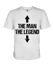 The Man The Legend V-Neck T-Shirt thumbnail