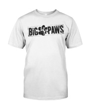 Big Paws T-shirt black Premium Fit Mens Tee front