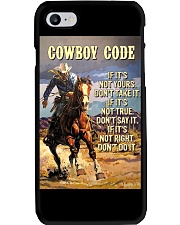 Cowboy Code Phone Case thumbnail