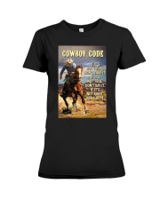 Cowboy Code Premium Fit Ladies Tee thumbnail