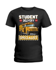 Student Delivery Specialist School Bus Driver Ladies T-Shirt thumbnail