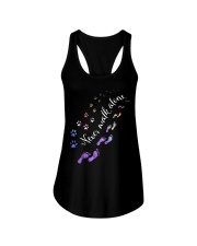 never walk alone t shirt Ladies Flowy Tank thumbnail