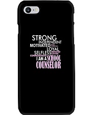 Motivated Selfless School Counselor T Shirt Phone Case thumbnail