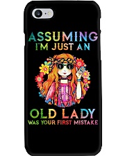 Assuming Im Just An Old Lady Was First Mistake Phone Case thumbnail