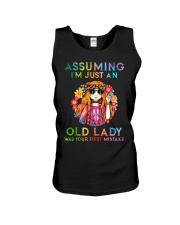Assuming Im Just An Old Lady Was First Mistake Unisex Tank thumbnail