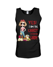 I Am The Crazy Librarian Lady Book Lovers Gift Unisex Tank thumbnail