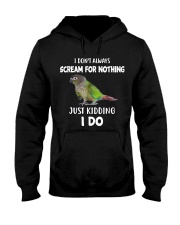 Green Cheek Conure T Shirt I Scream Conure Shirt Hooded Sweatshirt thumbnail