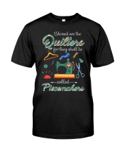 Blessed Are The Quilters Shall Called Piecemakers Classic T-Shirt thumbnail