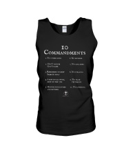 10 Commandments Bible Verse Scripture TShirt Unisex Tank thumbnail