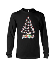 Teeth Christmas Tree Funny Dental T-Shirt For Men Long Sleeve Tee thumbnail