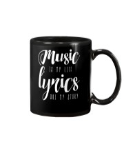 Music is my Life Lyrics are my Story Love Epic Mug thumbnail