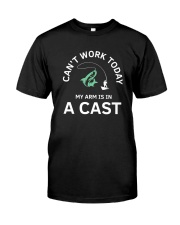 Mens I Can't Work Today My Arm Is in a Cast Premium Fit Mens Tee tile