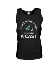 Mens I Can't Work Today My Arm Is in a Cast Unisex Tank tile