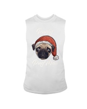 Christmas Pug Pugly Pugmas Sleeveless Tee tile