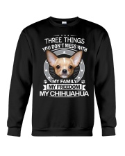 Chihuahua Thanksgiving Christmas Gifts Crewneck Sweatshirt tile