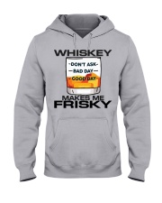 Whiskey Makes Me Frisky Hooded Sweatshirt tile