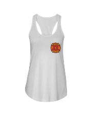Retired Firefighter Ladies Flowy Tank tile