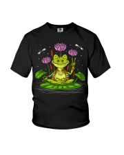 Funny Frog Hippie Z Youth T-Shirt tile