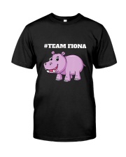 Team Fiona Baby Hippo Classic T-Shirt front