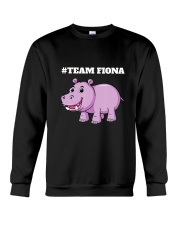 Team Fiona Baby Hippo Crewneck Sweatshirt tile