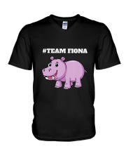 Team Fiona Baby Hippo V-Neck T-Shirt tile