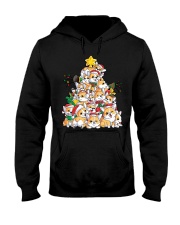 Corgi Christmas Tree Dog Santa Merry Corgmas Xmas Gifts Boys Hooded Sweatshirt tile